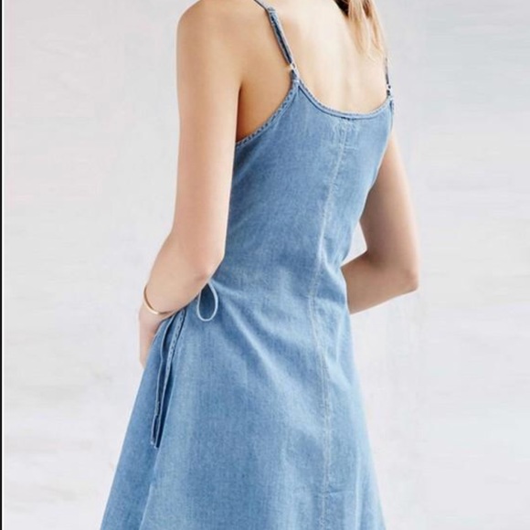 Wrap denim dresss - Picture 3 of 7